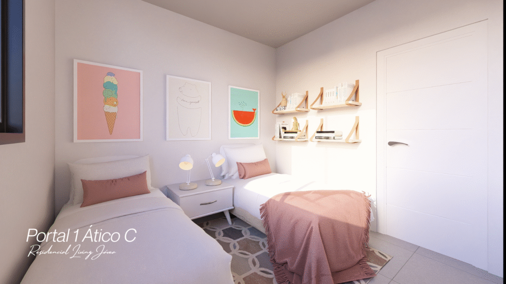 Portal 1 Ático C Habitación Niños